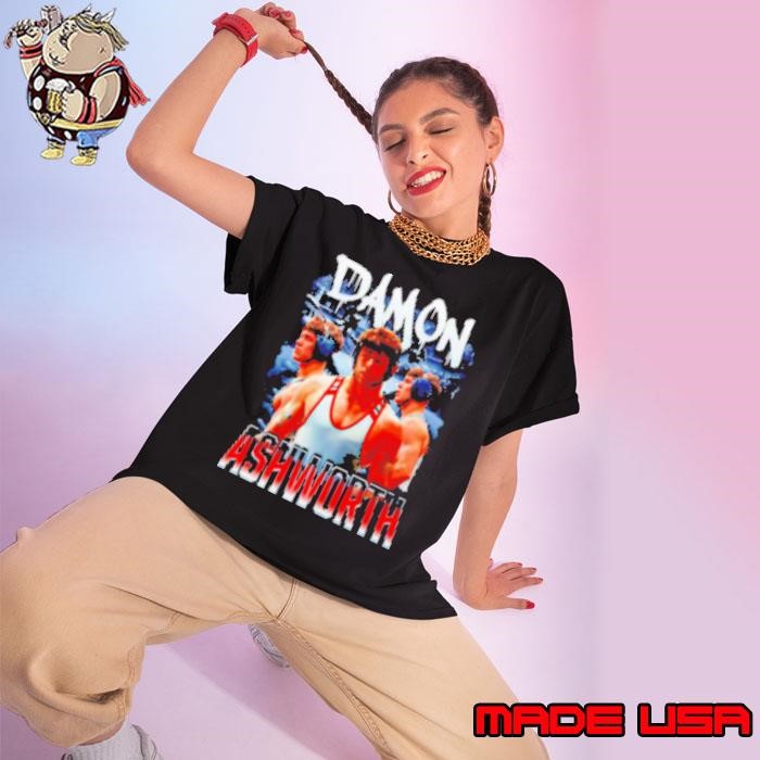 Damon Ashworth retro graphic Ladies tee