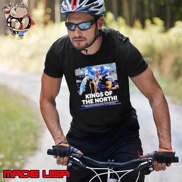 Detroit Lions Kings of the North repeat as champions the NFC North 2024 Unisex