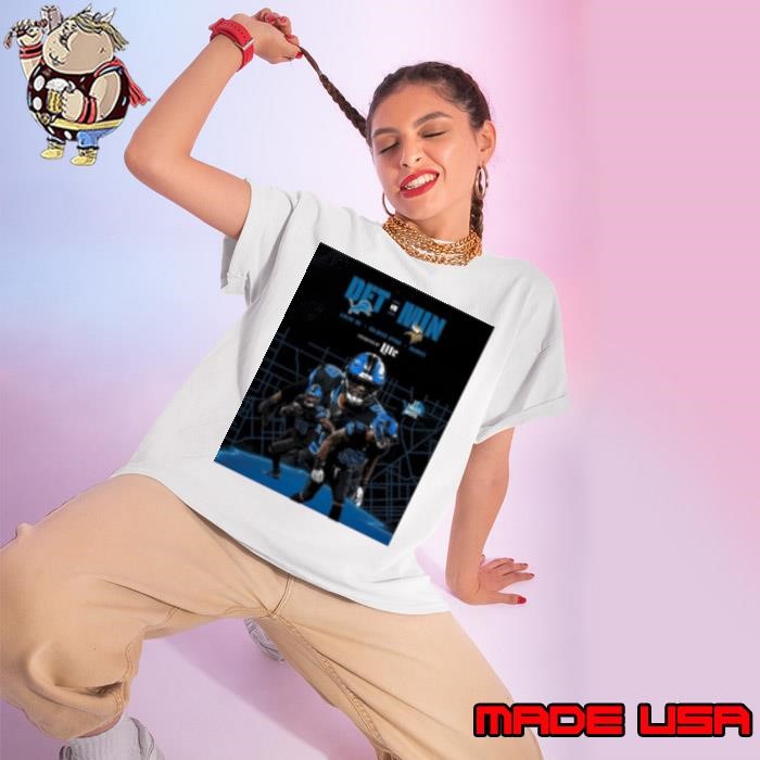 Detroit Lions Vs Minnesota Vikings Jan 5 2025 It Takes More Let's Do This Thing Ladies tee