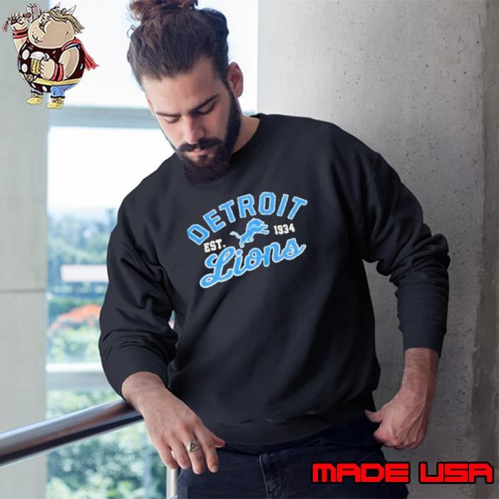 Detroit Lions est 1934 vintage Sweatshirt