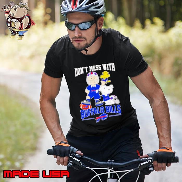 Don't mess with Buffalo Bills Charlie Brown and Snoopy Unisex