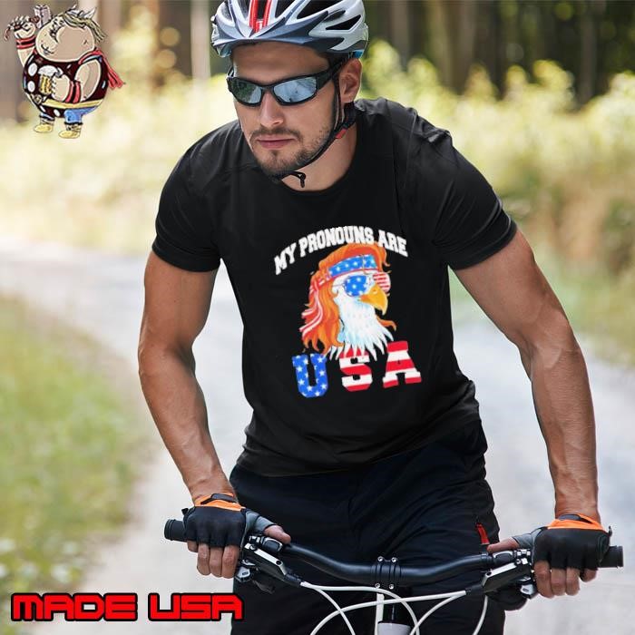 Eagle my pronouns are USA american flag Unisex