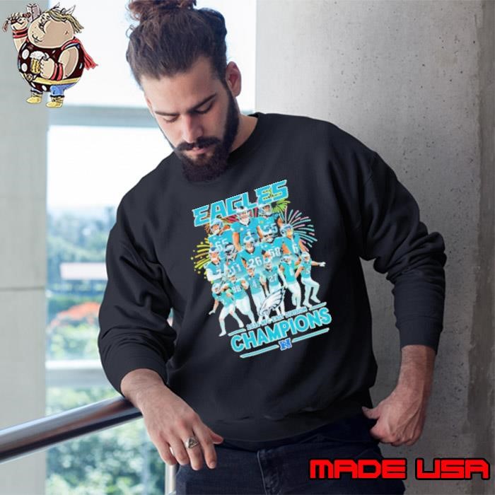 Eagles 2024 NFC East Division Champions players Sweatshirt