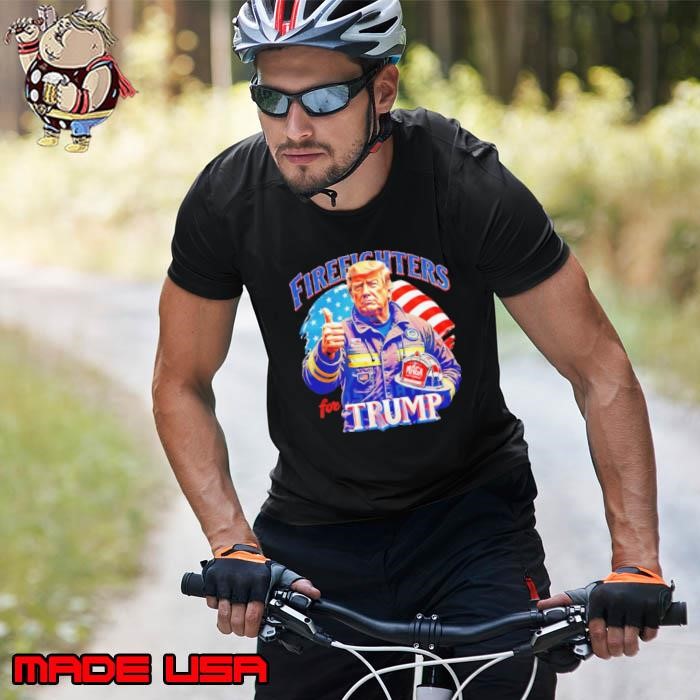 Firefighters for Trump Maga Stay Strong Los Angeles Unisex