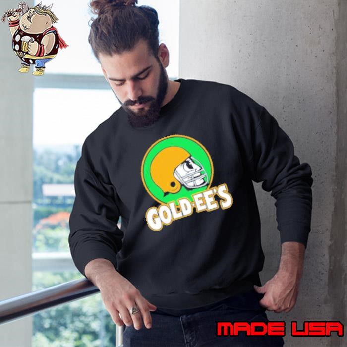 Gold ee's X Buc ee's logo Sweatshirt