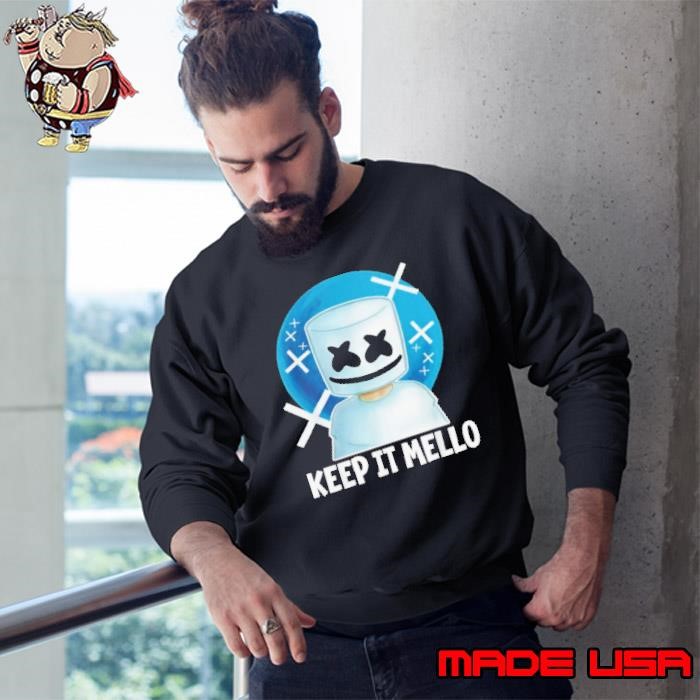 Graphic Marshmallow Dancing DJ Music For Fans Sweatshirt