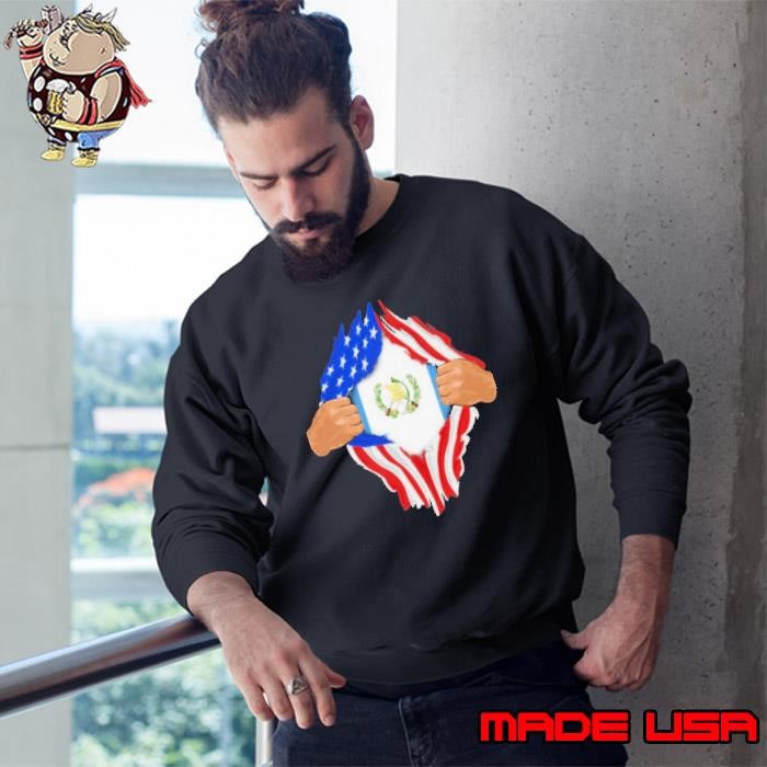 Guatemalan Blood Inside Me Guatemala Flag Sweatshirt