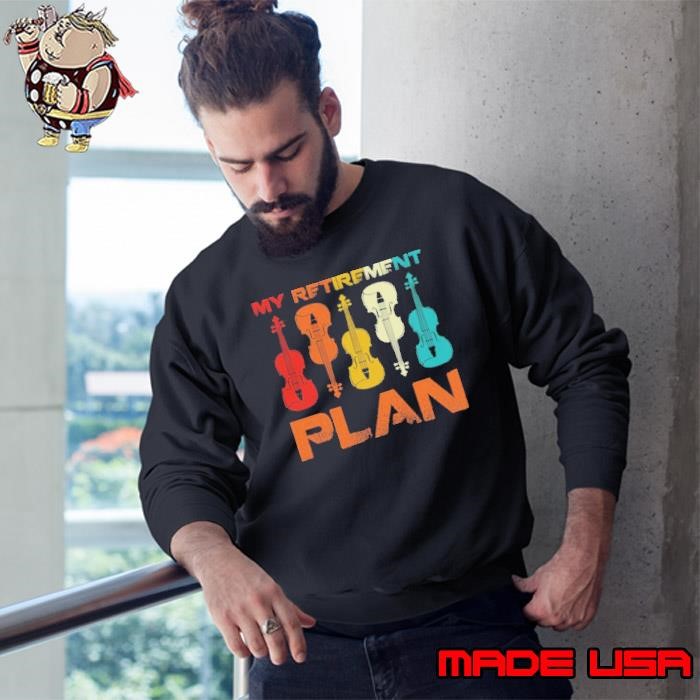 Guitar My Retirement Plan Sweatshirt