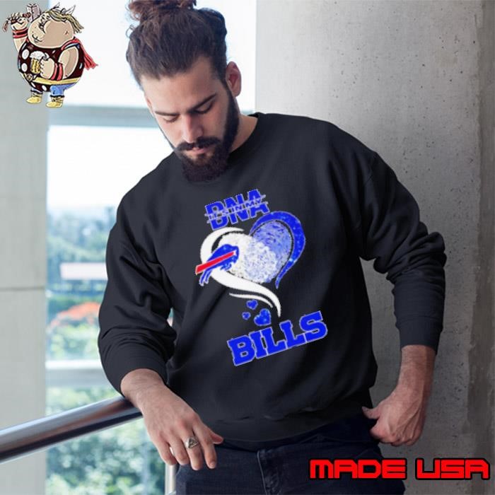 Heart it’s in my DNA Buffalo Bills Sweatshirt
