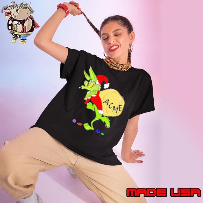 How the Coyote Stole Christmas Grinch ACME Shirt