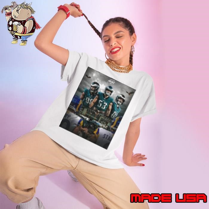 Hungry for Sunday's Hunt Philadelphia Eagles vs Los Angeles Rams Jan 19 2025 Ladies tee