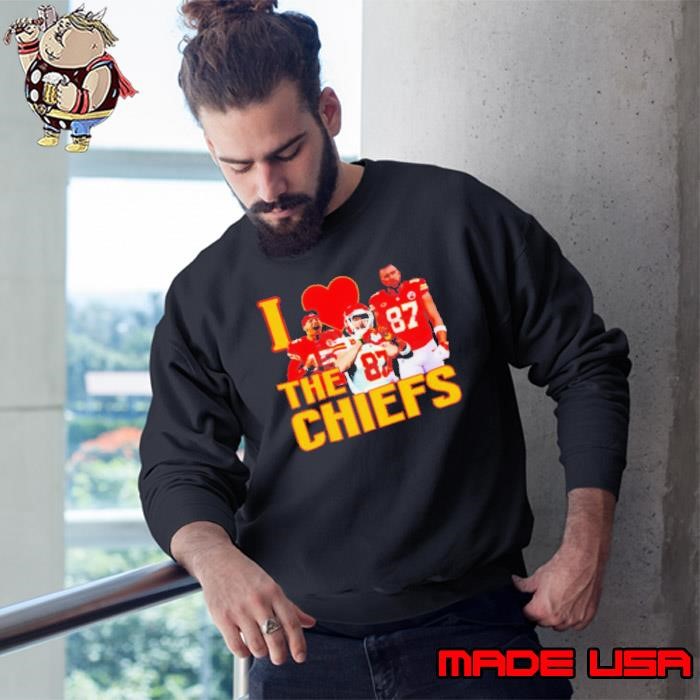 I love the Chiefs players Sweatshirt