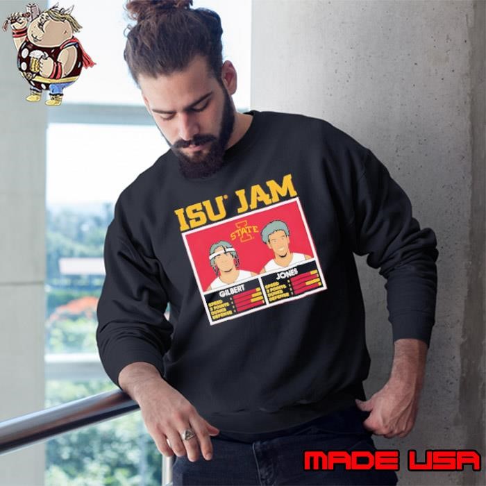 ISU Jam Keshon Gilbert and Curtis Jones Sweatshirt