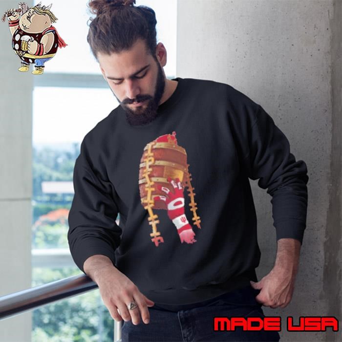 Indiana Hoosier Old Oaken Bucket Game Crimson Sweatshirt