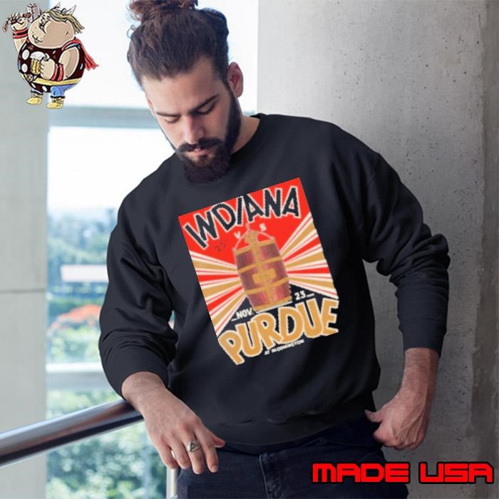 Indiana Hoosiers Vs Purdue Boilermakers November 23 At Bloomington Sweatshirt