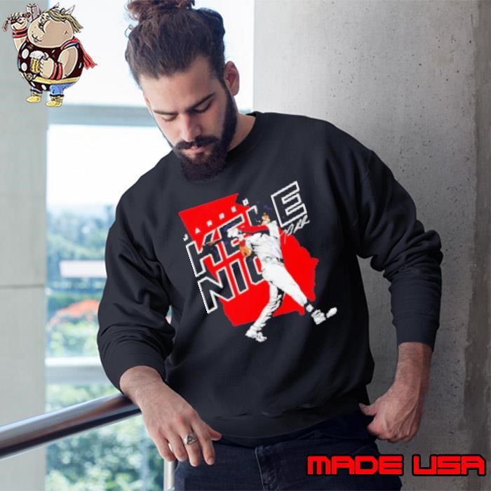 Jarred Kelenic Atlanta Braves player map signature Sweatshirt