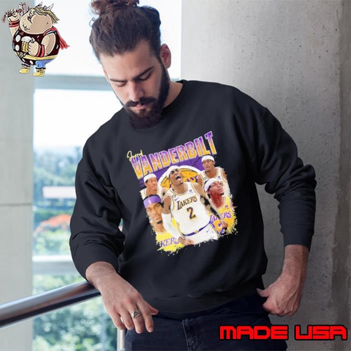 Jarred Vanderbilt American professional basketball player Los Angeles Lakers Sweatshirt