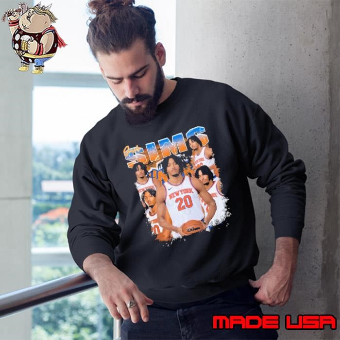 Jericho Sims American professional basketball player New York Knicks Sweatshirt