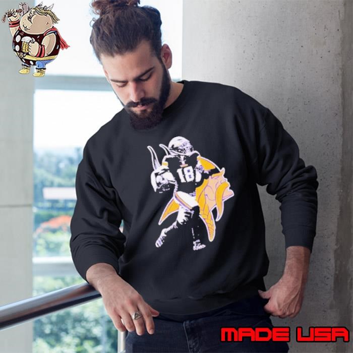 Justin Jefferson Minnesota Vikings Sweatshirt