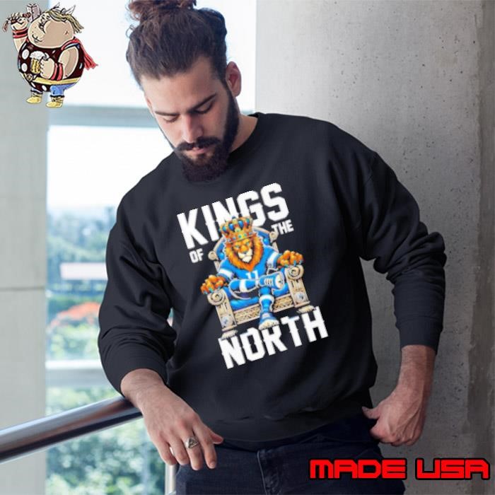 Kings of the North Detroit Lions throne Sweatshirt