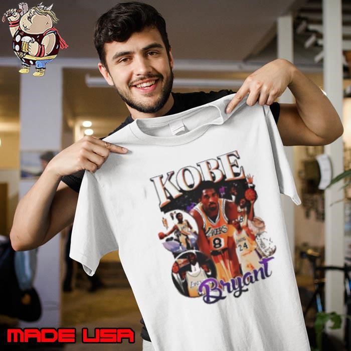 Kobe Bryant Lakers 8 graphic vintage Unisex