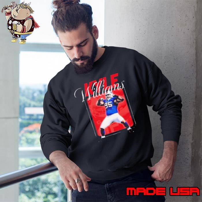 Kyle Williams Bills Legend Of The Game Wild Card Game Against Denver Autograph Signing Jan 11 2025 Sweatshirt