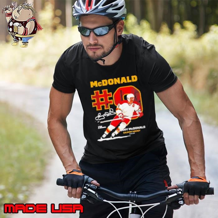 Lanny McDonald Calgary hockey throwback Unisex