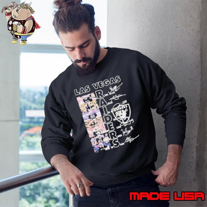 Las Vegas Raiders Football Signature shirts Sweatshirt