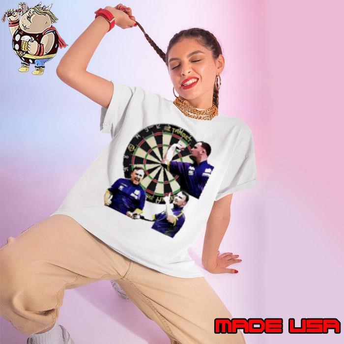 Luke littler darts player Ladies tee