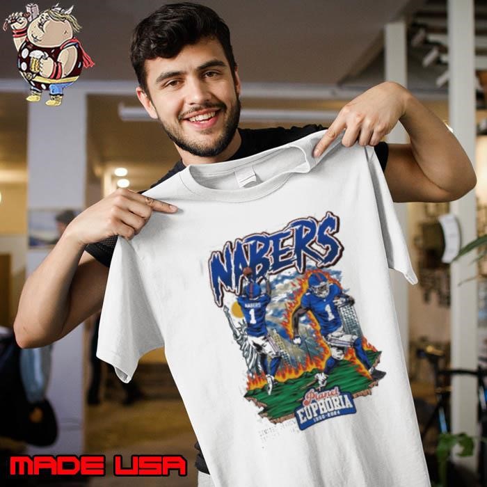 Malik Nabers New York Giants NFL Planet Euphoria Art Unisex