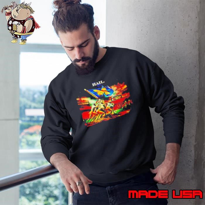 Michigan Wolverines HAIL graphic Sweatshirt