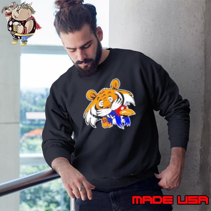 Missouri Tigers eat Kansas Jayhawks mascot Sweatshirt