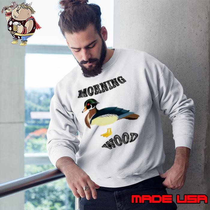 Morning Wood Duck Woody Hunting Sweatshirt