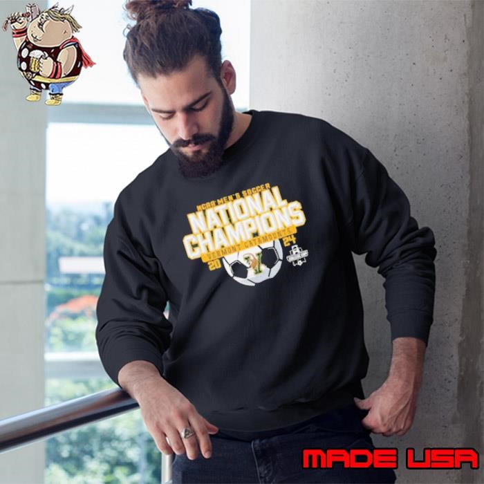 NCAA Mens Soccer Vermont Catamounts 2024 NCAA Mens Soccer National Champions Black Sweatshirt