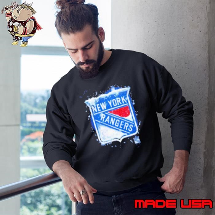 New York Rangers Snow Logo Sweatshirt