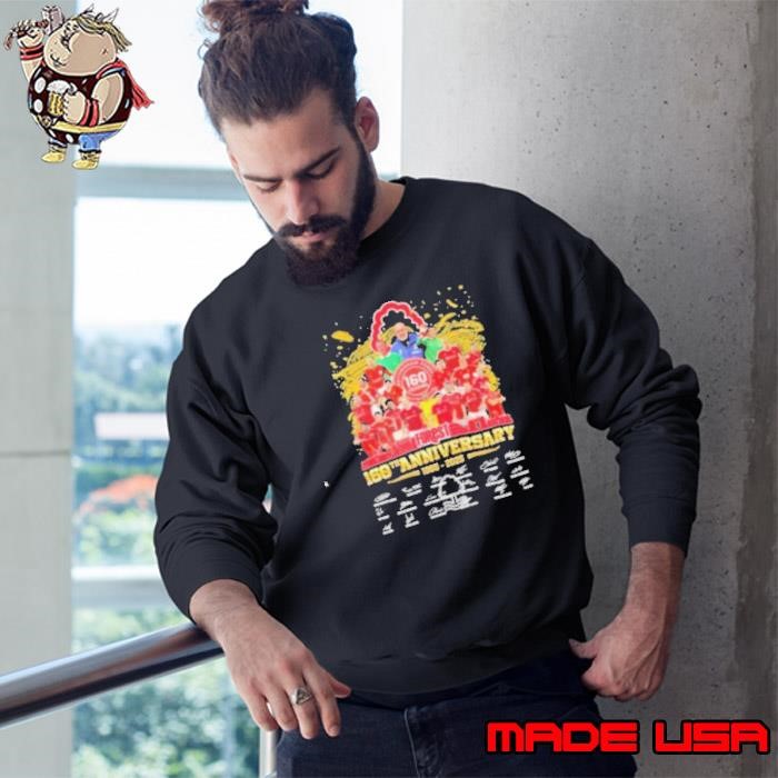 Nottingham Forest 160th Anniversary 1865 2025 Signatures Sweatshirt