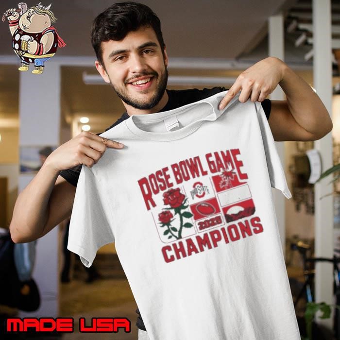 Ohio State Buckeyes College Football Playoff 2025 Rose Bowl Champions Victory Ahead Unisex