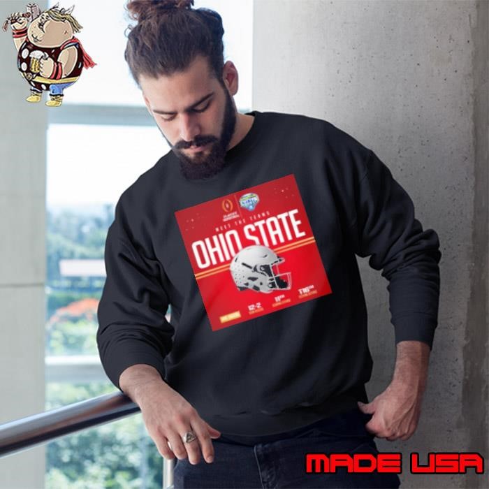 Ohio State Buckeyes Meet The Teams Ohio State 8 Seed 12 2 Team Record 11th Scoring Offense T16TH Scoring Defense Sweatshirt