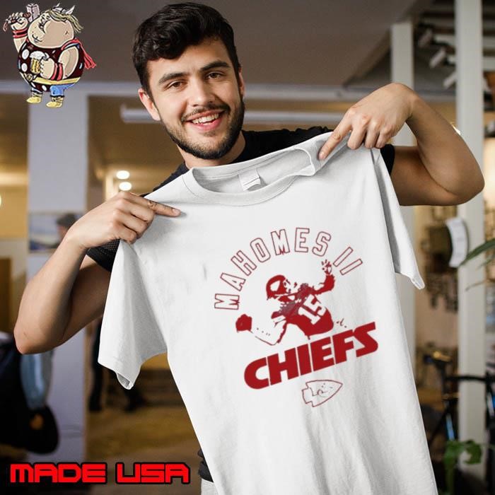 Patrick Mahomes Kansas City Chiefs throw the ball Unisex