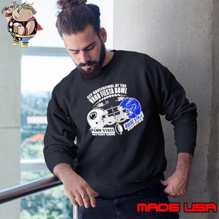 Penn State vs Boise State 2025 Cfp Vrbo Fiesta Bowl Head to Head T Sweatshirt