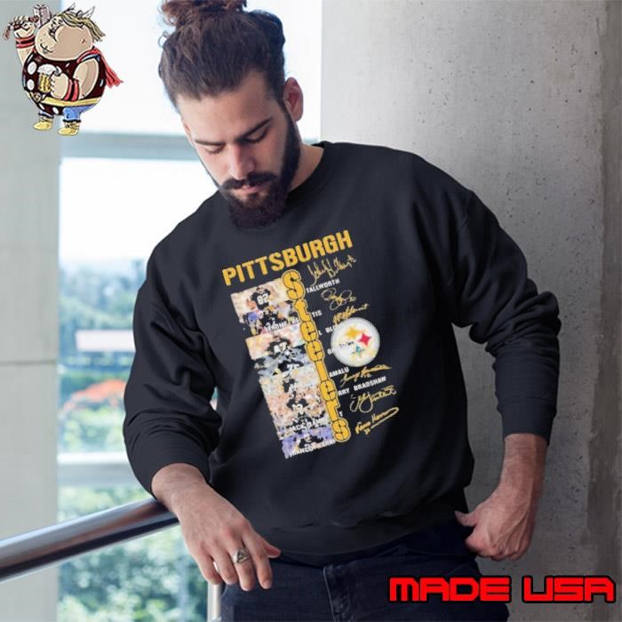 Pittsburgh Steelers NFL Players Signatures 2025 Sweatshirt