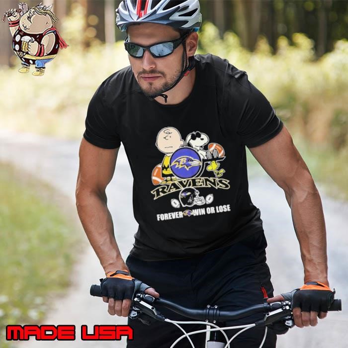 Ravens forever win or lose Snoopy Unisex