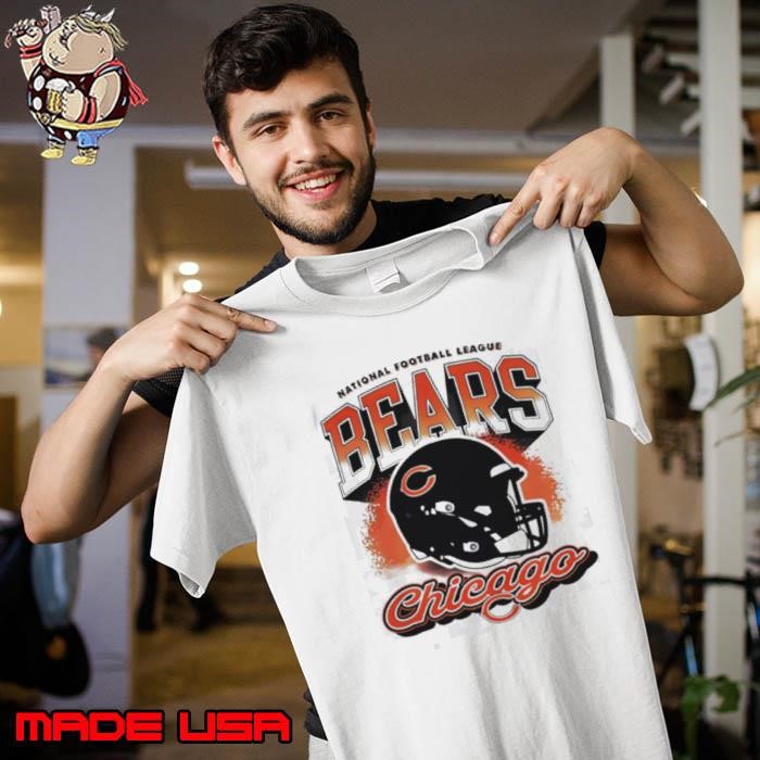 Retro NFL Chicago Bears Football Helmet Logo Unisex