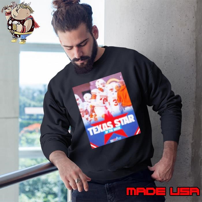 Rexas star of the week Michael Taaffe Texas Longhorns Sweatshirt