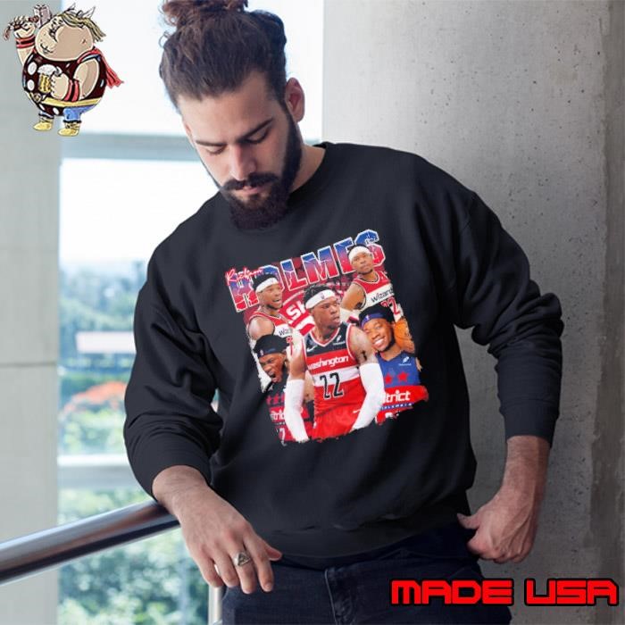 Richaun Holmes American professional basketball player Washington Wizards Sweatshirt