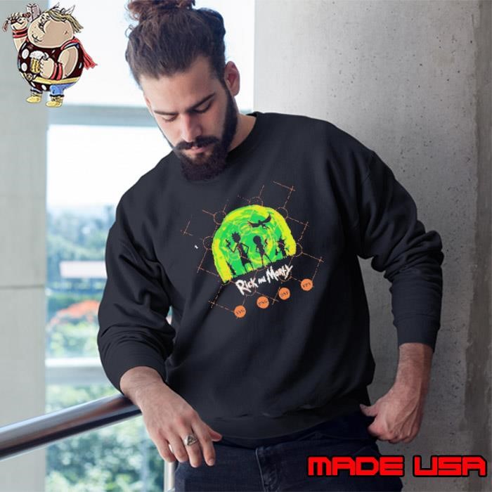Rick And Morty Schwifty Patrol Sweatshirt