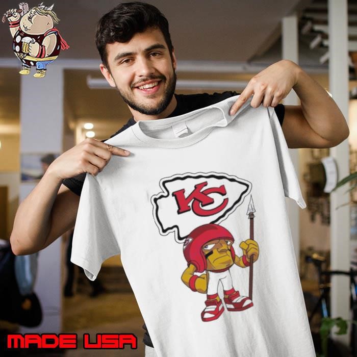 Rush Zone Kansas City Chiefs NFL Cartoon Character 2025 Unisex