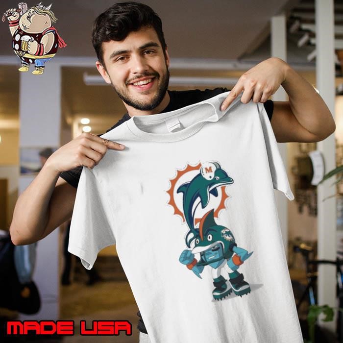 Rush Zone Miami Dolphins NFL Cartoon Character 2025 Unisex