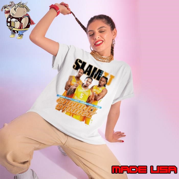 SLAMU Cover Tee Tennessee Volunteers Channel Orange Jordan Griney Zakai Zeigler Chaz Lanier Ladies tee