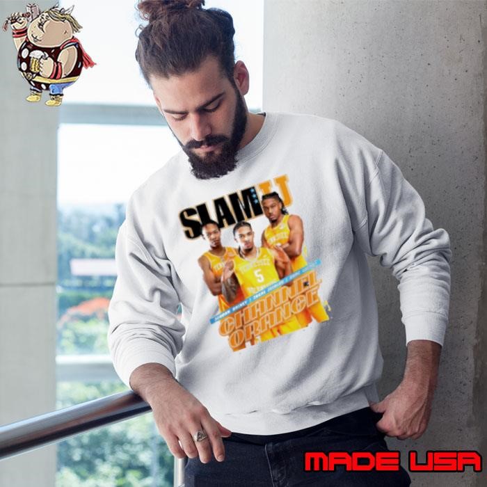 SLAMU Cover Tee Tennessee Volunteers Channel Orange Jordan Griney Zakai Zeigler Chaz Lanier Sweatshirt